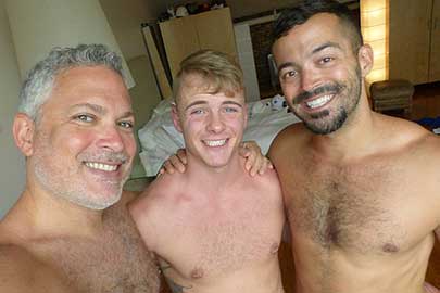This is yet another sticky, truly hot, ass-fucking video gem! If you like the all American farm boy type, then you’ll love Beau. He’s fucking adorable with his big blue eye, blonde hair, and naturally hairless chest.