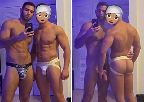 Pablo Hernandez with another muscle stud, but ends up being the bottom bitch! I like to go somewhere warm when winter arrives. I hate cold weather.
