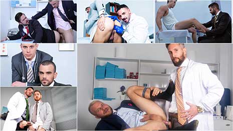 The Best MENatPLAY Examinations Compilation is a bonus compilation of our top favorite movies featuring medical examinations. This collection is dedicated to our fans who share our passion for prostate fingering and exams, doctors and patients, and checkups.