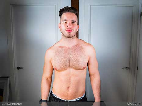 Alejandro Marquez with another muscle stud, but ends up being the bottom bitch! I like to go somewhere warm when winter arrives. I hate cold weather.