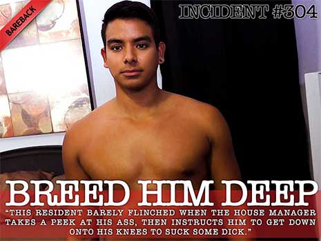 When guys get into trouble, it doesn't matter what their excuse is. Furthermore, we can always see through their bull. This resident barely flinched when the House Manager takes a peek at his...
