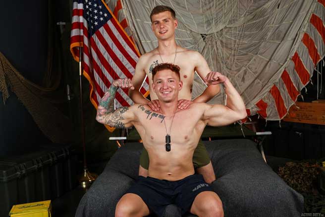 Mick Marlo with another muscle stud, but ends up being the bottom bitch! I like to go somewhere warm when winter arrives. I hate cold weather.
