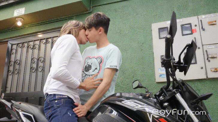 Ripped young twink Dominik Xoxo is impressed with Justin Host's new bike at the start of this BoyFun play session, but it seems his visit was driven by different intentions and his lucky friend knows it.