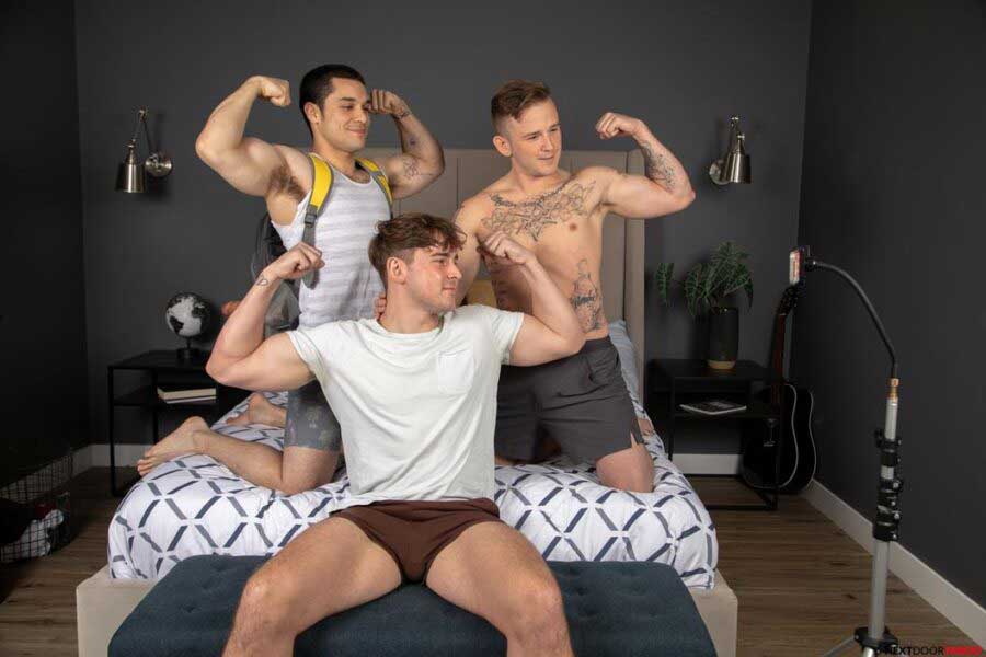 What to do when you and your bud Andrew Miller needs to film some content, but your cameraman bails last minute? Fortunately for Josh Brady, his new step-bro Andrew Delta has a wide open afternoon.