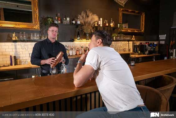 Clark Delgaty, a bartender at a chic local bar, isn't too happy about being at work. He struck out with a chick the night before, and it's weighing on his mind.