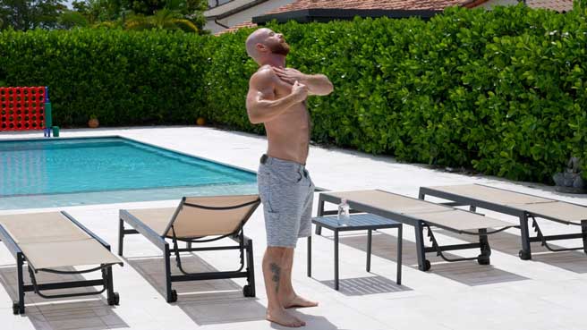 When I first saw my hot neighbor Brody, I was instantly captivated by his rugged good looks and charming smile. He was the epitome of masculinity, with a muscular build and a beard that framed